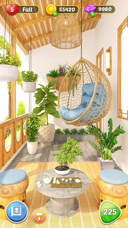 Thử thách sáng tạo với Garden & Home MOD APK