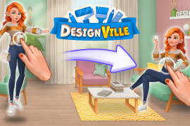 DesignVille: Merge & Design MOD APK (Vô hạn tiền) 1.134.1