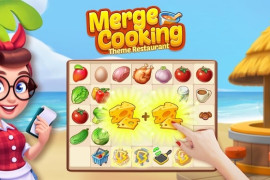 Merge Cooking:Theme Restaurant MOD APK (Vô hạn tiền) 1.1.36